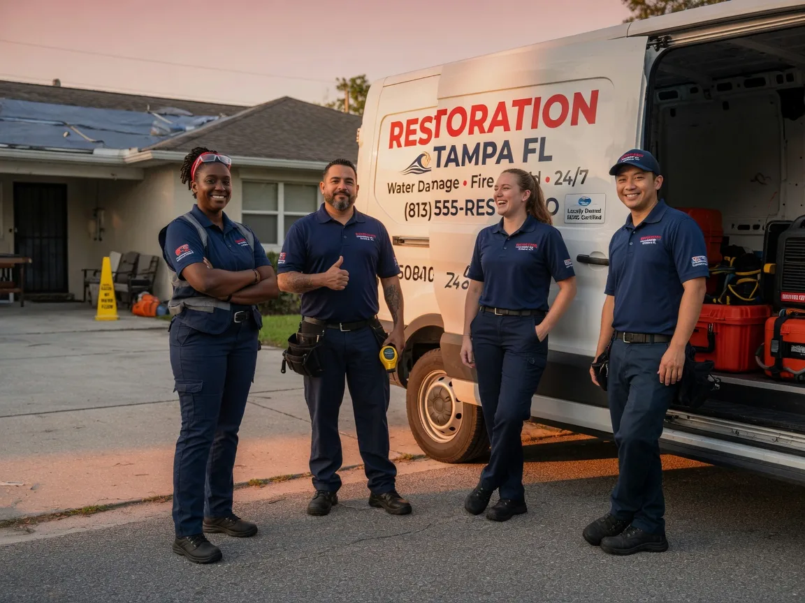 Water Damage Restoration company in Davin, WV