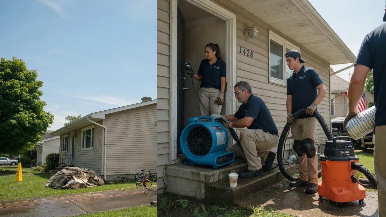 Water Damage Restoration in Davin, WV near me